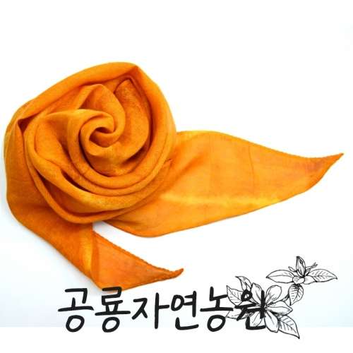 [공룡자연농원] 치자 삼각 스카프