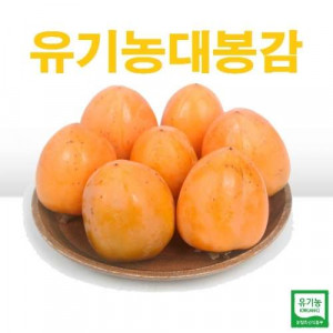 [감조아농장]유기농 대봉감 10Kg(옵션선택)  월,목 발송