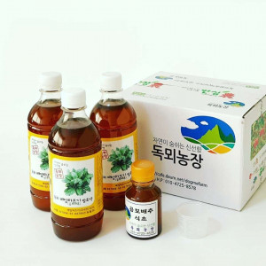 [독뫼농장]곰보배추발효액500㎖ * 3병(1.5L) 